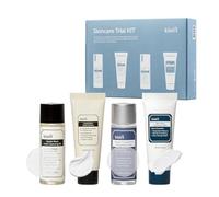 DearKlairs Kit di prova per la cura della pelle, 4 mini, olio detergente, detergente, tonico, crema, must da viaggio, regali per le donne, calze imbottite per adulti