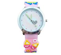 DEARMAMY 1 Pc Guarda Orologi Decorativi Orologio Da Ragazza Adorabile Orologio Per Orologio Da Polso Alla Moda Orologio Dal Design Creativo Rosa Gomma Da Cancellare