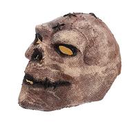 DEARMAMY 1 Pc Maschera Spaventapasseri Maschera Viso Per Terapia Con Luce Rossa Halloween Pieno Mezzo Halloween Di Per ta Mascella Cosplay Emulsione