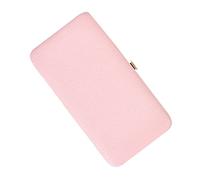 DEARMAMY 1 Pezzo Custodia Per Pinzette Astuccio Per Pinzette Per Extension Ciglia Valigetta Degli Attrezzi Per Pinzette Pinzetta Per Extension Ciglia Contenitore Per Pinzette Rosa Pelle