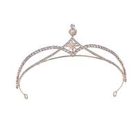 DEARMAMY 1 Pz Fascia a Nozze Accessori Per Da Sposa Per Le Donne Diademi Copricapo Della Sposa Per Il Matrimonio Decorazione Della Della Signora Zircone