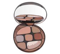 DEARMAMY 1 Pz Ombretto Colorato Paletta Per Il Trucco Piastra Di Evidenziazione Ombretto a 8 Colori Piatto Ombretto Multifunzione Tavolozza Di Ombretti Tavolozza Trucco Donna Plastica Rosa