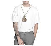 DEARMAMY 1 Pz Orologio Da Tasca Moschettone Orologio Impermeabile Portachiavi Cordini Per Chiavi Orologio Al Quarzo Luci Fari Per Auto Elettriche Orologio Pendente Orologi Da Uomo