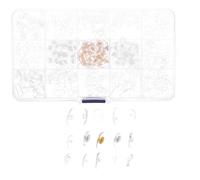 DEARMAMY 1 Scatola Copri Nasello per Occhiali in Silicone | Riduce Peso Sul Naso, Materiale Silicone e Pp, per Montature da Occhiali, Set Singolo