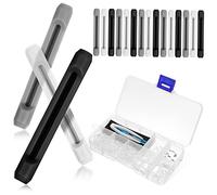 DEARMAMY 1 Set Accessori Del Freno Naso Occhiali Sostituzione Pastiglie Corretto Tampone Kit Riparazione Ponte Naselli in Per Occhi Gel Di Silice 9 Paia