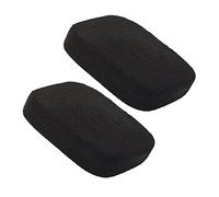 DEARMAMY 1 Set Detergente Viso Al Carbone Di Bambù Spugne Per La Cura Della Pelle Spugna Facciale Nera Macchia Spugne Compresse Per La Pulizia Tampone Facciale Bellezza Pva Nero