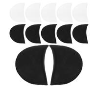 DEARMAMY 10 Paia di Spalline Imbottite in Spugna Morbida e Traspirante per Abiti e Giacche Cuscinetti Invisibili per Spalle Dritte Adatte per Abbigliamento Elegante Lavoro e Eventi