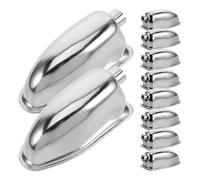 DEARMAMY 10 pezzi Bass Drum Lugs in Metallo per Strumenti Percussione Accessori Regolabili per Rullante e Tamburo Supporto Stabile e Compatibile con Vari Modelli