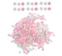DEARMAMY 10 Pezzi Decorazioni in Resina a Forma di Stella a Cinque Punte per Unghie, Materiali Comodi e Facili da Usare, per Scarpe e Gioielli Creativi