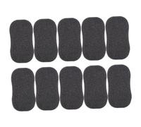 DEARMAMY 10 Pezzi Di Spugna Per Spezzati Spazzola Per Wow Spugna Per Ricci Per Raccoglitore Di Per Uomo Per Lavaggio Ricci Nera