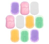 DEARMAMY 10 Scatole Carta da Sapone da Viaggio Portatile Profumata Sapone in Fogli, Compatta e Facile da Trasportare per Cura Mani e Piedi in attività Outdoor