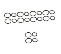 DEARMAMY 10 Set diaframma dello parti di sostituzione Accessori campana fonendoscopio parti di ricambio dello membrane dello pvc Black