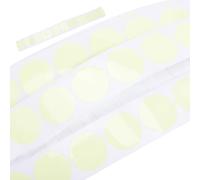 DEARMAMY 100 pezzi Adesivi Fluorescenti Luminosi Notturni Autoadesivi Verde Fosforescente Etichette Rimuovibili per Segnalazione e Decorazione Party