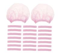 DEARMAMY 100 Retine Per Per Il Servizio Di Ristorazione Con Copricapo Retine Per In Rete Non Tessuta Retine Per In Tessuto Non Tessuto Rosa