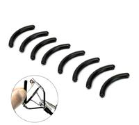 DEARMAMY 100pezzi Cuscinetti Piegaciglia in Silicone Nero Ricambio Gomma Per Piegaciglia Professionale Compatibile Kit Laminazione Sopracciglia Accessorio Trucco Durevole Ed Elastico Per Ci