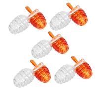 DEARMAMY 10pezzi Tubetto Vuoto Per Lucidalabbra Nido d Per Rossetto Personalizzabile Per Balsamo Labbra Da Te