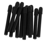 DEARMAMY 12 Pezzi Metal Eyebrow Pencil Holder Extender With Soft Brow Brush Portable And Lightweight Makeup Tool For Precise Brow Grooming Compatibility For Travel And Daily Use