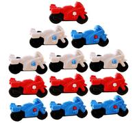 DEARMAMY 12 Pezzi Mini Gomme Gomme da Cancellare a Forma di Motocicletta per per Scrivere e Disegnare Piccole e Leggere per Scuola e Ufficio Colore Casuale Colore Casuale