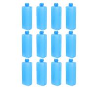 DEARMAMY 12pezzi Blocchi Congelatori Ghiaccio Riutilizzabile in PE per Ventola Air Cooler Fan, Compatti e Portatili, per Atmosfera Estiva e Festa Scuola Decor