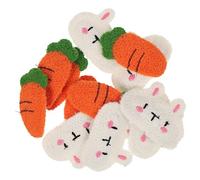 DEARMAMY 12pezzi Fermagli per Capelli Mini in Stoffa Frangia Accessori per Forcine Decorazioni da Bomboniera per Donna e Ragazza Fermacapelli