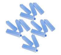 DEARMAMY 15 Pezzi Cooler Ice Packs Riutilizzabili, Blocchi Ghiaccio Blu in PE, Raffreddamento Rapido per Food Preservation, Viaggio e Ufficio, 15Pezzi