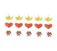 DEARMAMY 15pezzi Agitatore Di Sabbie Mobili Ciondolo Trasparente Di Sabbie Mobili Accessori Per Fermagli Per Capelli Accessori Fai Da Te Forniture Per Decorazioni Per Capelli Realizzato in