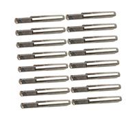 DEARMAMY 16 Pezzi Perni per Corda Dell'arpa in Metallo Argento, Chiodi Semplici per Lira, Accessori per Accordatura Strumenti Musicali a Corda, Compatibili Lira, Dulcimer e Clavicembalo,