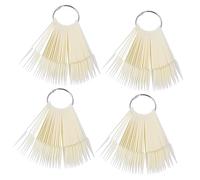 DEARMAMY 160pezzi Punta Unghia Display Colori Unghia Tavolino Smalto Esercizio Formazione Nail Art Scuola Bellezza Uso Personale Salone Metallico Organizzazione Trasporto Raccogliere Etiche