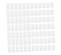 DEARMAMY 180 Pezzi Tavoletta Bianca per Montaggio Insetti Alta Flessibilità e Facile Utilizzo, per Esperimenti Scientifici e Didattica in Laboratorio, Formato 50x25 Mm