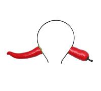 DEARMAMY 1pezzi Cerchiamo Di Generare Un Titolo Accattivante Per Prodotto Seguendo Tutte Le Indicazioni Fornite Titolo Cerchietto Per Festa Creativo Forma Di Peperoncino Accessorio