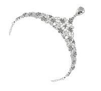 DEARMAMY 1pezzi Frontalino Sposa in Pendente Di Per Fronte Vintage Accessori Per Per Matrimoni e Speciali