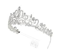 DEARMAMY 1Pezzi Nuziale Con Rhinestone Accessorio Per Sposa Fascia Per Cerimonie e Feste Design e Lussuoso