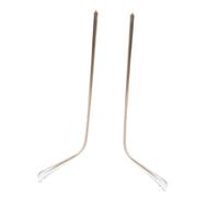 DEARMAMY 2 Pezzi Accessori per la copertura del piede per gli occhiali gamba bracci sostitutivi accessorio per aste per montature per occhiali braccio di ricambio per occhiali Gel di silice