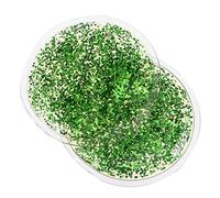 DEARMAMY 2 Pezzi Benda Sull'occhio Pratica Benda Cuscino Per Gli Occhi Impacco Di Ghiaccio Bendato Cuscino Oculare Rinfrescante Maschera Per Gli Occhi Rilassante Utile Benda Green Glicerina