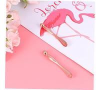 DEARMAMY 2 Pezzi Crema per gli occhi che introduce il attrezzo occhio Grinza massaggio ditta faccia degli occhi bastoncino per gli occhi rosa