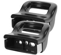 DEARMAMY 2 pezzi Manici di Ricambio per Pentole con Doppio Foro Impugnature Resistenti al Calore per Pentola Pressione Pentole e Padelle Ergonomici e Facili da Installare Salvaspazio