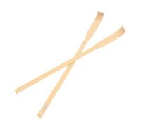 DEARMAMY 2 Pezzi marionette da dito sfuse massaggiatore schiena Massaggiatore portatile per schiena strumenti di solletico strumento di salvataggio indietro di prurito bambù Khaki