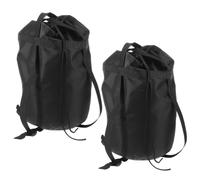 DEARMAMY 2 Pezzi Sacca Oxford per Sacco a Pelo Grande capacità e Compressione Salvaspazio per Viaggi e Trekking Outdoor