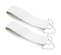 DEARMAMY 2 Pezzi Spazzola Esfoliante per Doccia Lavaschiena con Manici per Comfort Accessorio per Bagno Colore Casuale