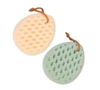 DEARMAMY 2 Pezzi Spugne Esfolianti per Doccia Accessori Bagno Creativi Spugne per Bagno Rinfrescante Colori Casual per Casa e Hotel Colore Casuale