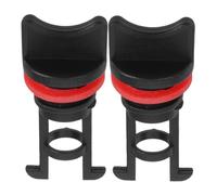 DEARMAMY 2 Pezzi Tappo di Scarico Sigillato per Kayak 19mm in Nylon Nero | Barca e Canoa, Tenuta Sicura e Rapido Drenaggio, Facile Installazione, Manutenzione e Sicurezza