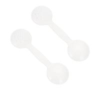 DEARMAMY 2 Pezzi Visiera per optometria palpebra bende per gli occhi per - Strumento test visione - Copertura occhio portatile protezione per gli occhi placca oculare