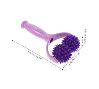 DEARMAMY 2 pezzi Y Shaped Handheld Muscle Roller Portable Manual Body Massager For Shoulder Neck Back Relief Silent Use Yoga Stretching Aid For Athletes And Fitness