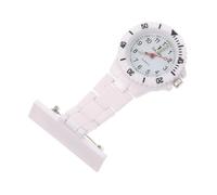 DEARMAMY 2 Pz tavolo dell'infermiere orologio da infermiere appeso Grazie Orologi digitali collari per le donne orologio da infermiera appeso guardano le infermiere di moda quarzo bianca
