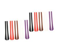 DEARMAMY 2 Set Copertura Del Piede Anti-slip Cinturino Per Occhiali Aste Per Occhiali Scarpe Antiscivolo Ganci Per Occhiali in Silicone Coprigambe Gel Di Silice 5 Paia*2