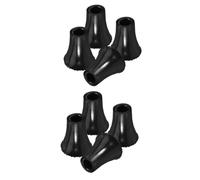 DEARMAMY 2 Set Copertura Di Copertura Del Piede Antiscivolo Accessori Per Stampelle Punta Del Da Passeggio Punta Dei Piedi Della Stampella Antiscivolo Pvc 4 Pezzi * 2