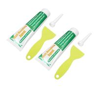 DEARMAMY 2 set Crema Riparazione Muri con Raschietto e Punta per Crepe e Buchi Pasta Sigillante Rapida per Pareti Domestiche Agente Rammendo Sicuro e Facile da Usare