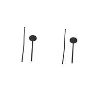 DEARMAMY 2 Set puntatori di test leggeri adulti riutilizzabile stenopeico patch occhi benda occhio strumenti per l'esame della vista asta di prova della vista plastica Black