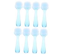 DEARMAMY 2 set Spazzola Per Unghie A Testa Tonda Per Il Viso Per La Pulizia Del Viso Per La Pulizia Delle Unghie Rigida Per La Pulizia Della Manicure Per Il Lavaggio Del 4 pezzi*2