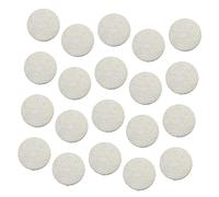 DEARMAMY 20 Pezzi struccante tamponi facciali in luffa salviette detergenti per il viso pastiglie soffio facciale soffio di spugna di luffa Yellow